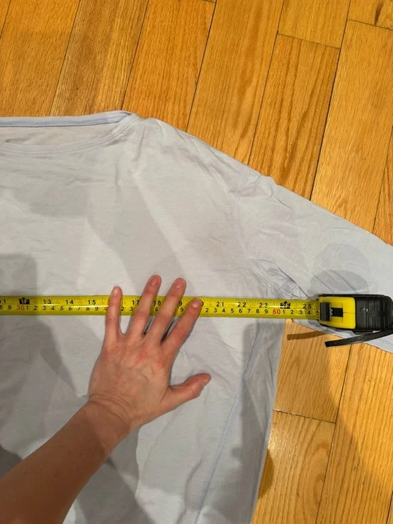 Back In Action Organic Cotton Long-Sleeve Shirt powder blue - Picture 6 of 7